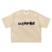 MESH W★RLD JERSEY TAN