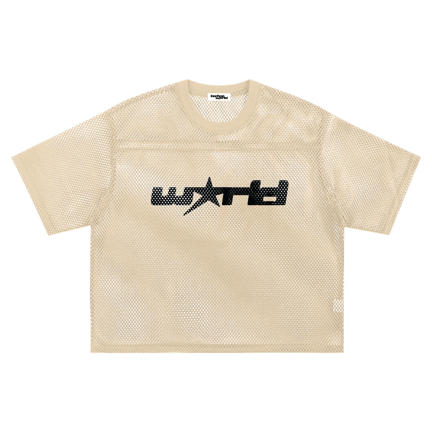MESH W★RLD JERSEY TAN