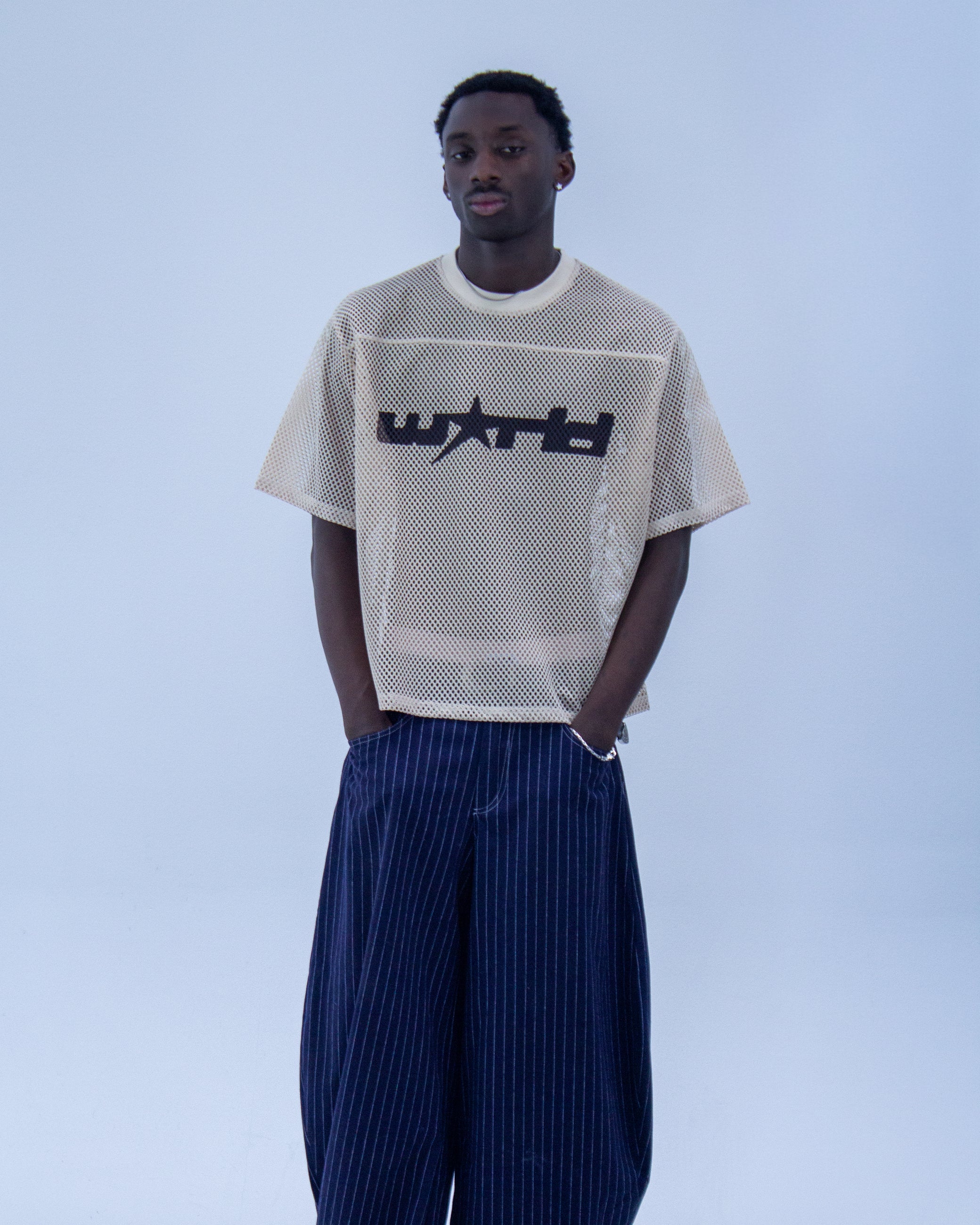 MESH W★RLD JERSEY TAN