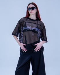 MESH W★RLD JERSEY BLACK