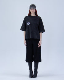 TW BOXY EDGE TEE BLACK