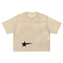 MESH W★RLD JERSEY TAN