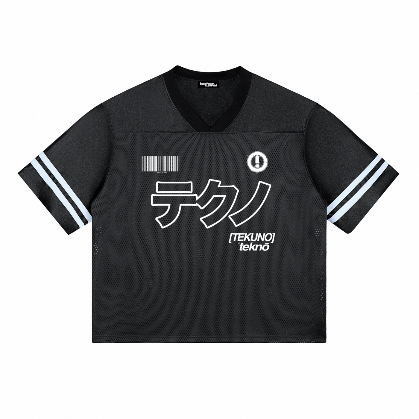 TECHNO IN TOKYO JERSEY B&amp;W