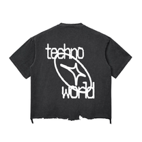TW BOXY EDGE TEE BLACK