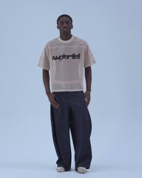 MESH W★RLD JERSEY TAN